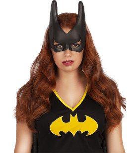 Zwart Batgirl Masker