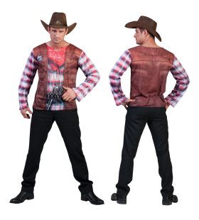 3d T-Shirt Cowboy Man Kostuum