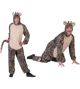 Savanna Giraffe Onesie Man Kostuum