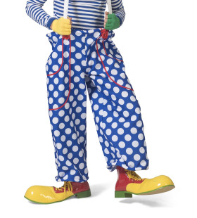 Broek Met Witte Bollen En Bretels Clown Flappie Man