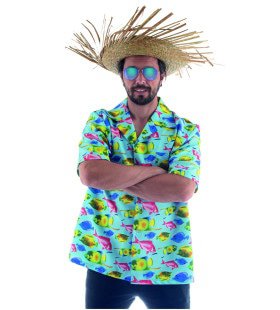 Tropische Vissen Hawaii Shirt Man