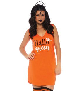 Halloween Hallo Queen Vrouw Kostuum