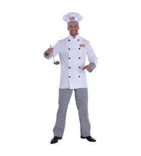 Chef Haute Cuisine Keuken Baas Man Kostuum