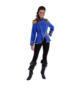 Cavalerie Uniform Jas Blauw Vrouw