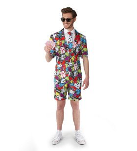 Zomer Casino Icons The Gambler Suitmeister Short Man Kostuum