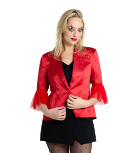 Miss Quinn Lady In Red Blazer Man