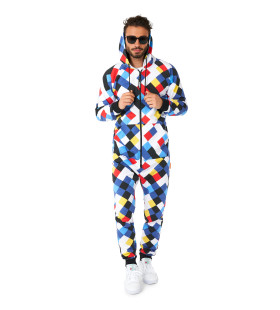 Crisscrosser Pyama Party Onesie Kostuum