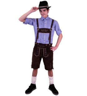 Lederhosen Kniebroek Schnapps Man