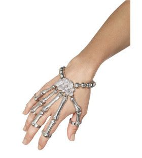 Skelet Armband Zilverkleurig