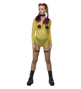 Smiley Rave Bodysuit Vrouw