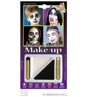 Make-Up Set Zwart En Wit