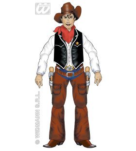 Decoratie Cowboy, 135 Centimeter