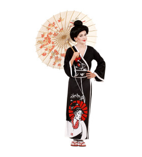 Traditionele Geisha Kostuum Meisje