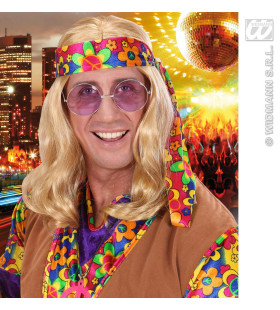 Pruik Hippie Lennon Blond