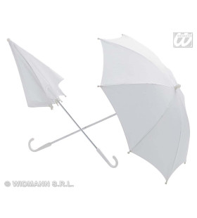 Paraplu Wit, 60cm Doorsnee