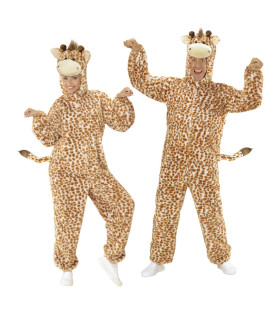 Dieren Onesie Pluche Giraffe Kostuum