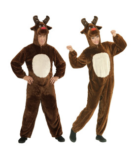 Dieren Onesie Pluche Rendier Kostuum