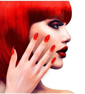 Nagels Vampira Stiletto Rood