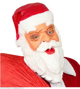 Kerstman Masker Santa