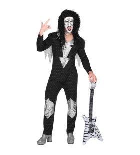 Heavy Metal Rock Star Kiss Man Kostuum