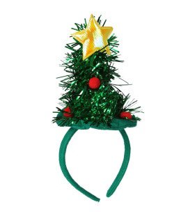 Haarband Mini Kerstboom Met Ster