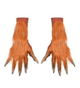 Horror Handschoenen Weerwolf Met Vacht