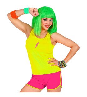 Sportieve Hotpants Neon Roze Vrouw