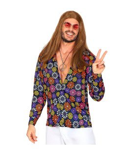 Shirt Vol Madeliefjes Hippie Man