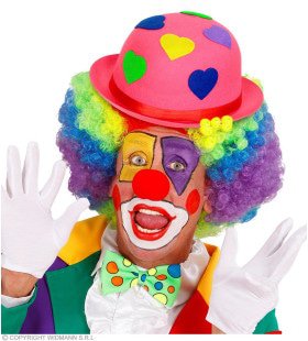 Alleen Maar Liefde Bolhoed Clown Roze