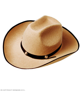 Cowboyhoed Billie Vilt Beige