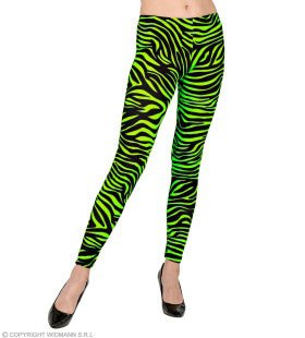 80s Legging Kate Neon Groen Vrouw