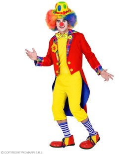 Jas Met Een Lach Clown Slipjas Rood Man