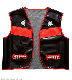 Austin County District Sheriff Vest Zwart Man