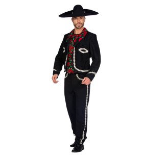 Mexicaanse Mariachi Bandlid Carlos Man Kostuum