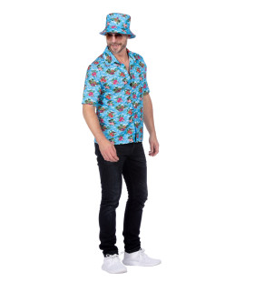 Tropical Island Vibes Hawaii Shirt Man