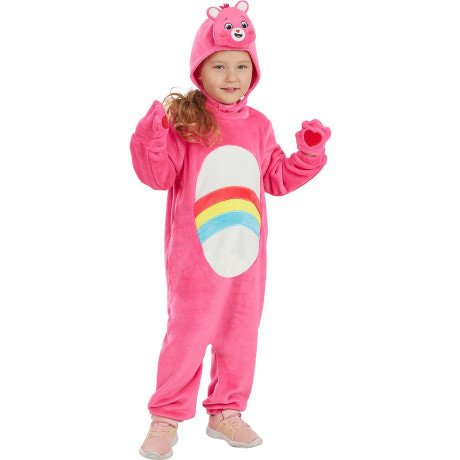 Cheer Bear Roze Regenboog Van De Care Bears Kind Kostuum