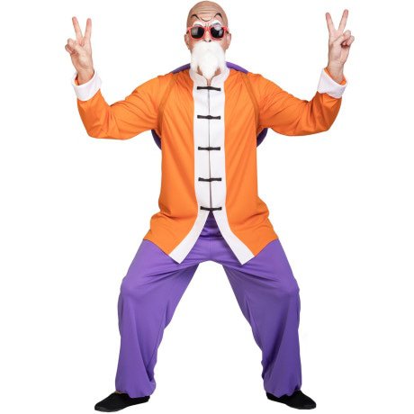 Master Roshi Dragon Ball Man Kostuum