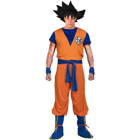 Saiyan Goku Dragon Ball Man Kostuum