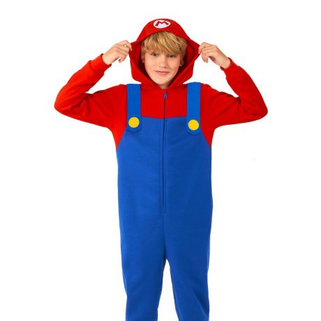 Super Mario Level Up Teen Jongen Kostuum