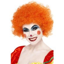 Knettergekke Clown Pruik