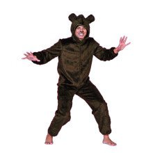 Onesie Dier Beer Man Kostuum