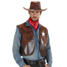 Cowboy Vest Man