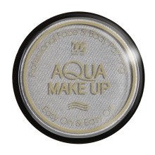 Aqua Make-Up Metallic Zilver 15 Gram