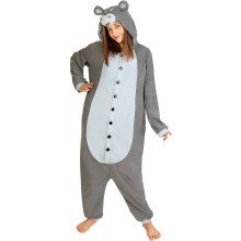 Geinig Nijlpaard Onesie Kostuum