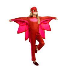 Pj Masks Roze Uil Kind Meisje Kostuum