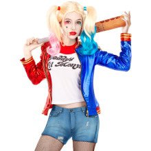 Daddy Lil Monster Harley Quinn Vrouw Kostuum