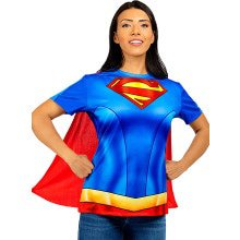 Supergirl To The Rescue Shirt Vrouw