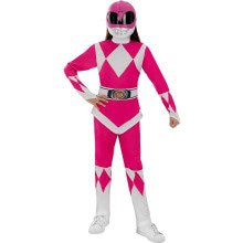 Kimberley Roze Power Ranger Kind Kind Kostuum