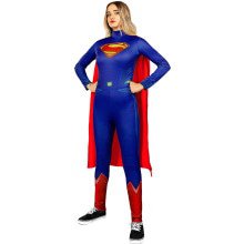 Supertastische Superheldin Supergirl Vrouw Kostuum