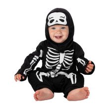 Baby Halloween Skelet Kind Kostuum